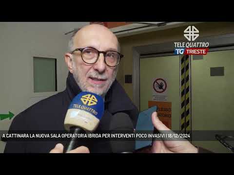 A CATTINARA LA NUOVA SALA OPERATORIA IBRIDA PER INTERVENTI POCO INVASIVI | 18/12/2024