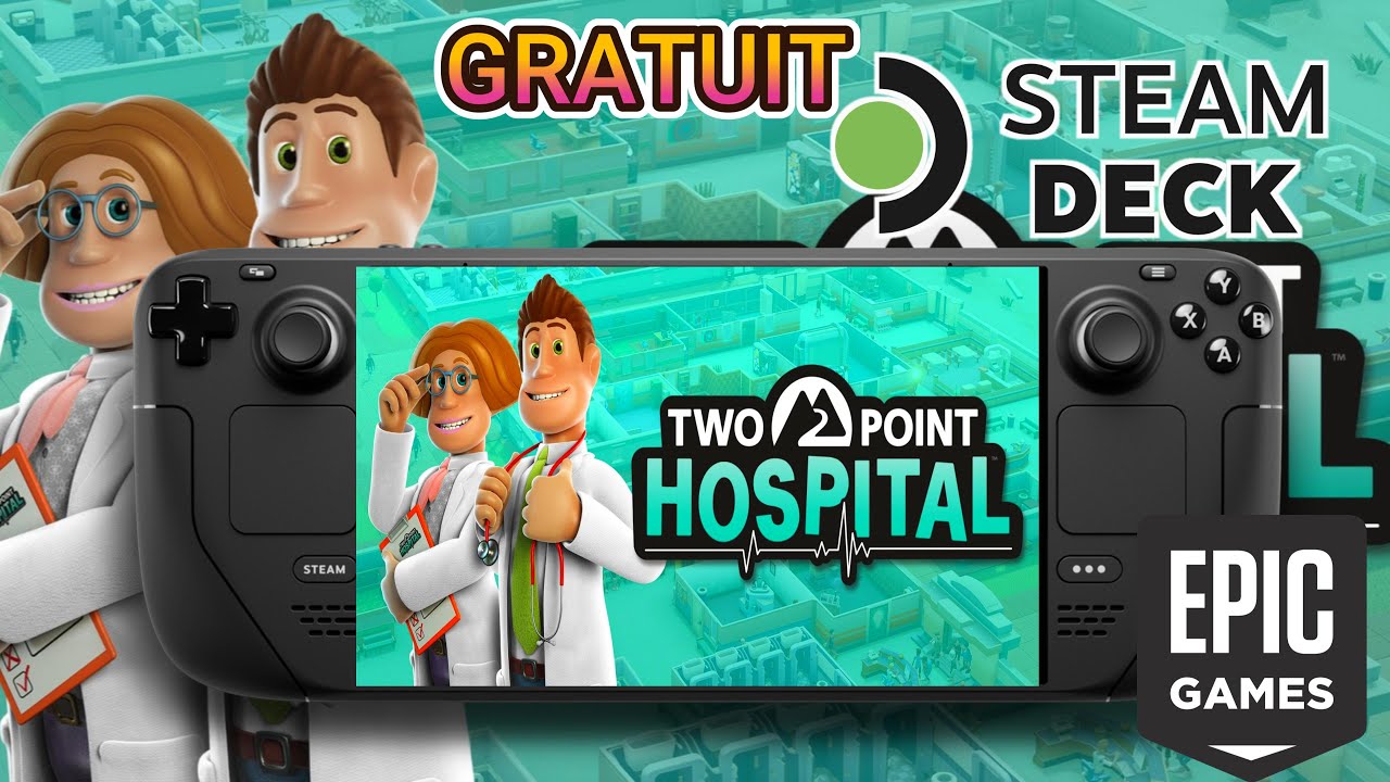 GAMEPLAY two point hospital Steam deck ( steam os)