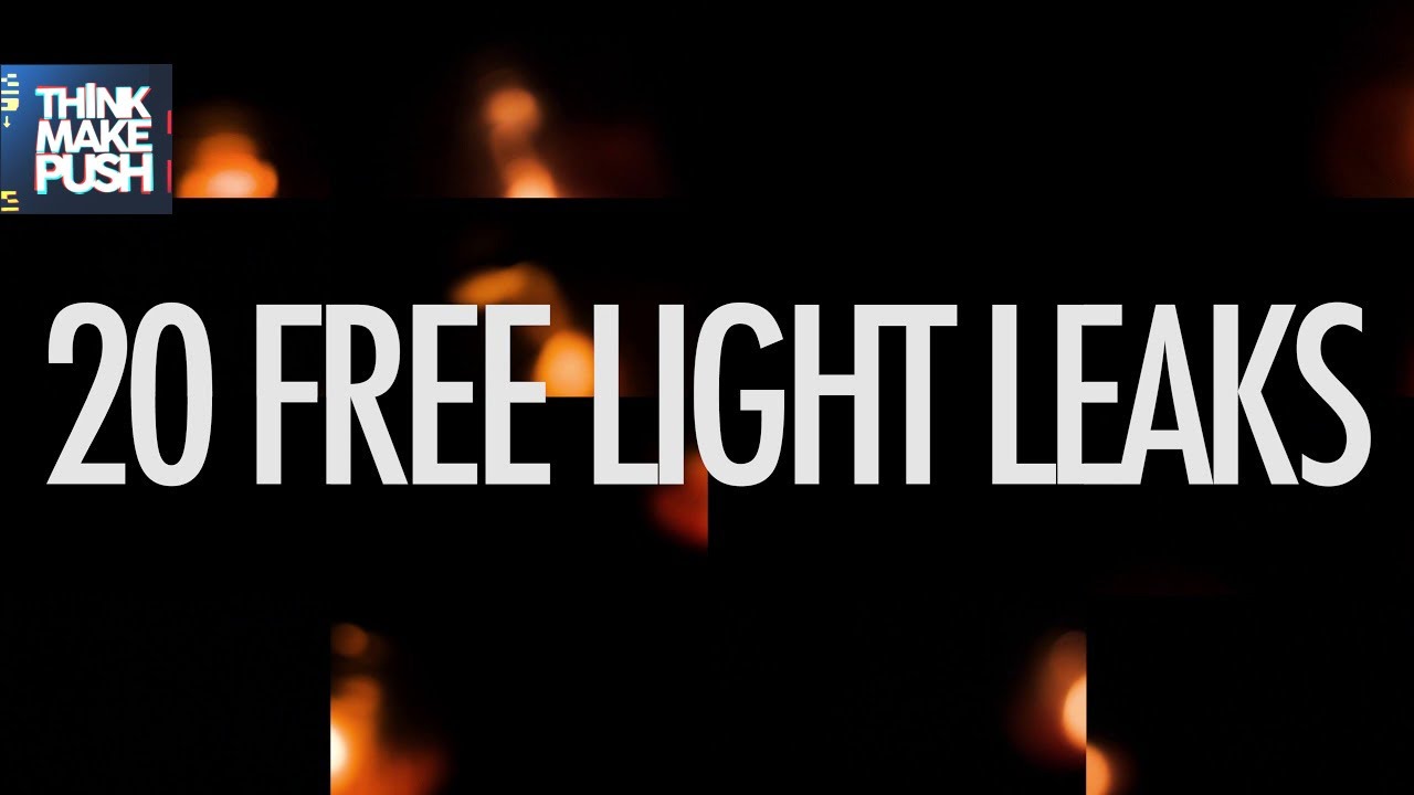 20 FREE LIGHT LEAK OVERLAYS