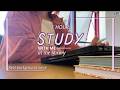 1 HOUR / STUDY with ME at the LIBRARY 🩺📚 / Real background noise