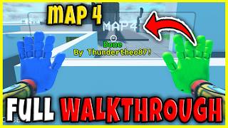 A GRABPACK TEST MAP 4 FULL WALKTHROUGH ALL PUZZLE SOLVED Roblox