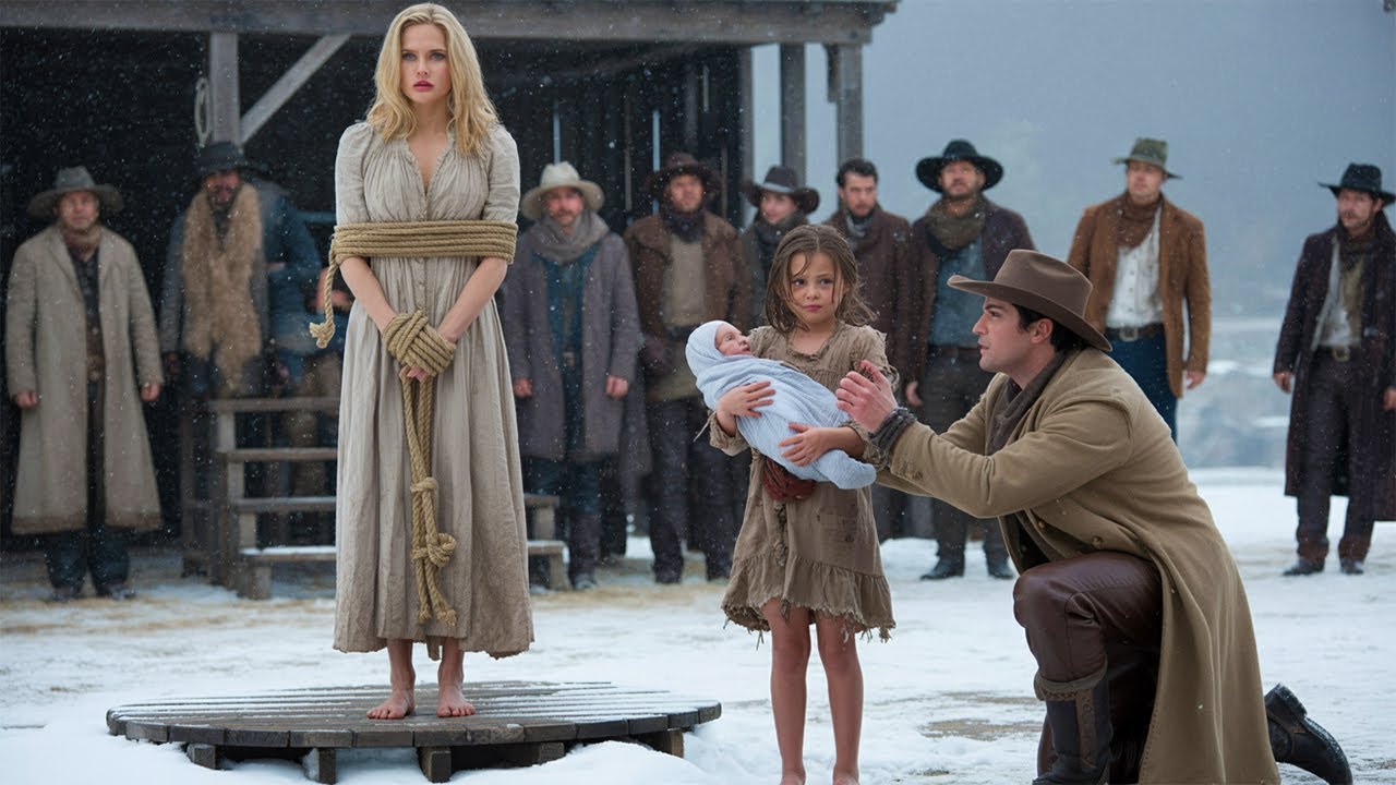 Potete comprarne un po', signore chiese la ragazza con il bambino... e il cowboy guardò la donna