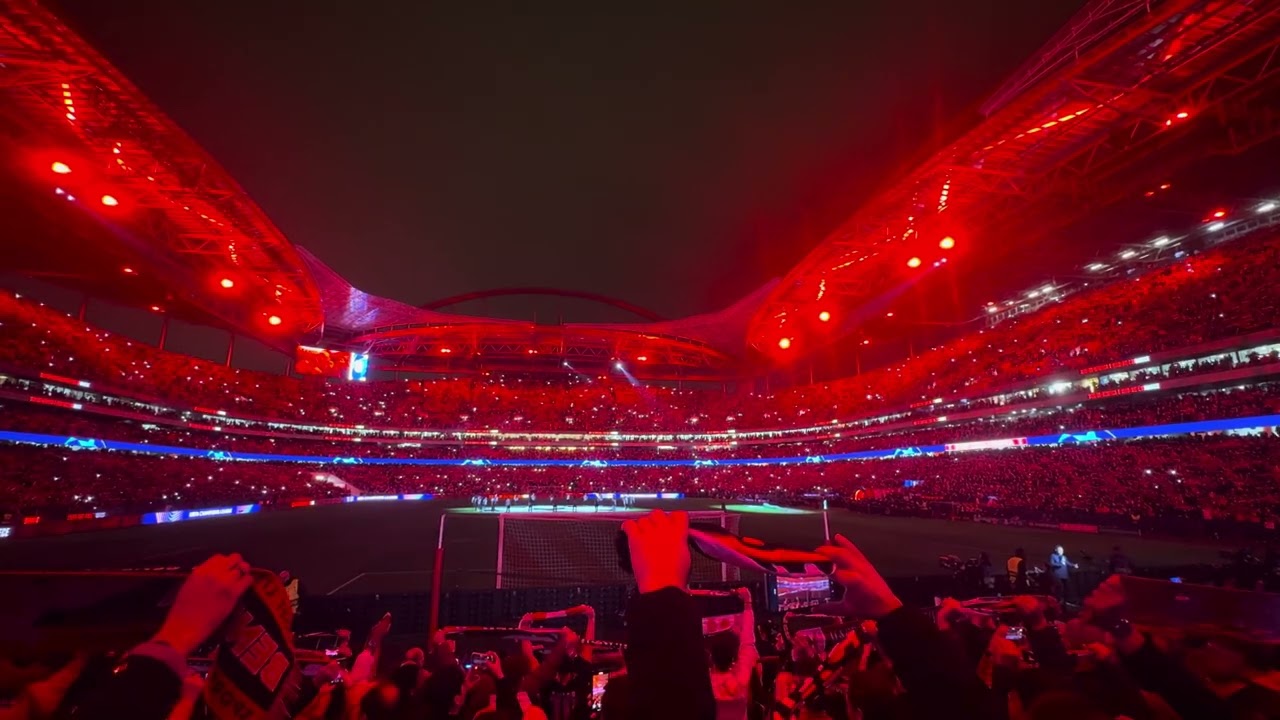 Estádio da Luz - Light Show (SL Benfica - Real Madrid CF) - 17th February, 2026 - 4K 60 fps