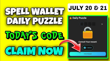 Spell Wallet Daily Puzzle Today 20 July | Spell Wallet Today Puzzle | Spell Wallet Secret Code