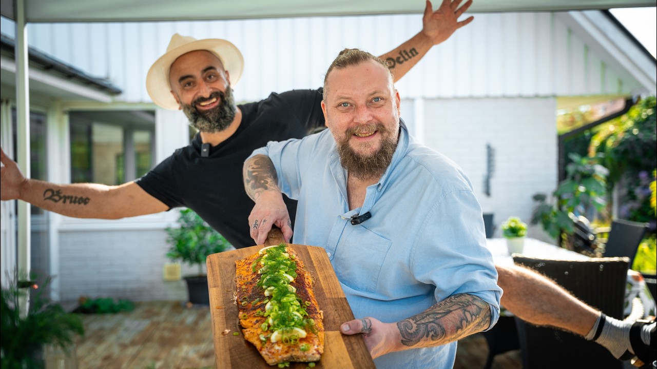 Så här gott blir lax på murica