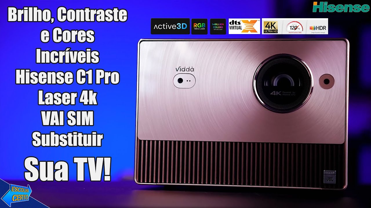 This is the Ultimate 4k Laser Projector - Hisense C1 PRO - YouTube