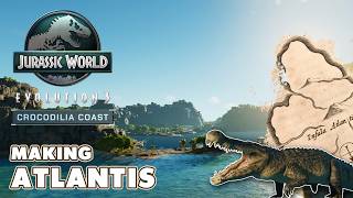 What if... INGEN found ATLANTIS? | Jurassic World Evolution 3 | Speedbuild | DLC