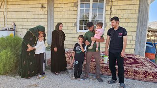 Rural life in Iran: Hashem and his cousin meet after three years