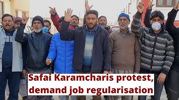Safai-Karamcharis protest, demand job regularisation