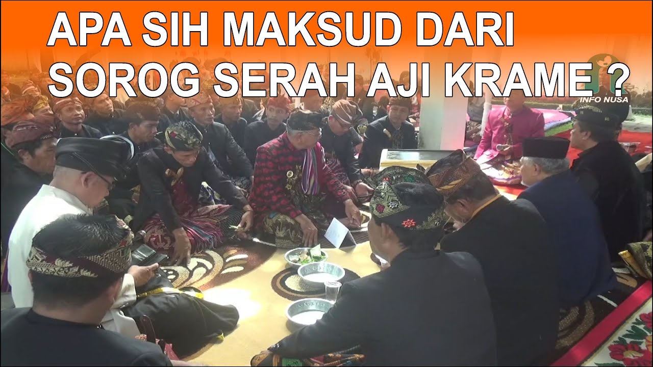 APA SIH !! SORONG SERAH AJI KRAME ITU? KENAPA ORANG LOMBOK MELAKUKAN INI
