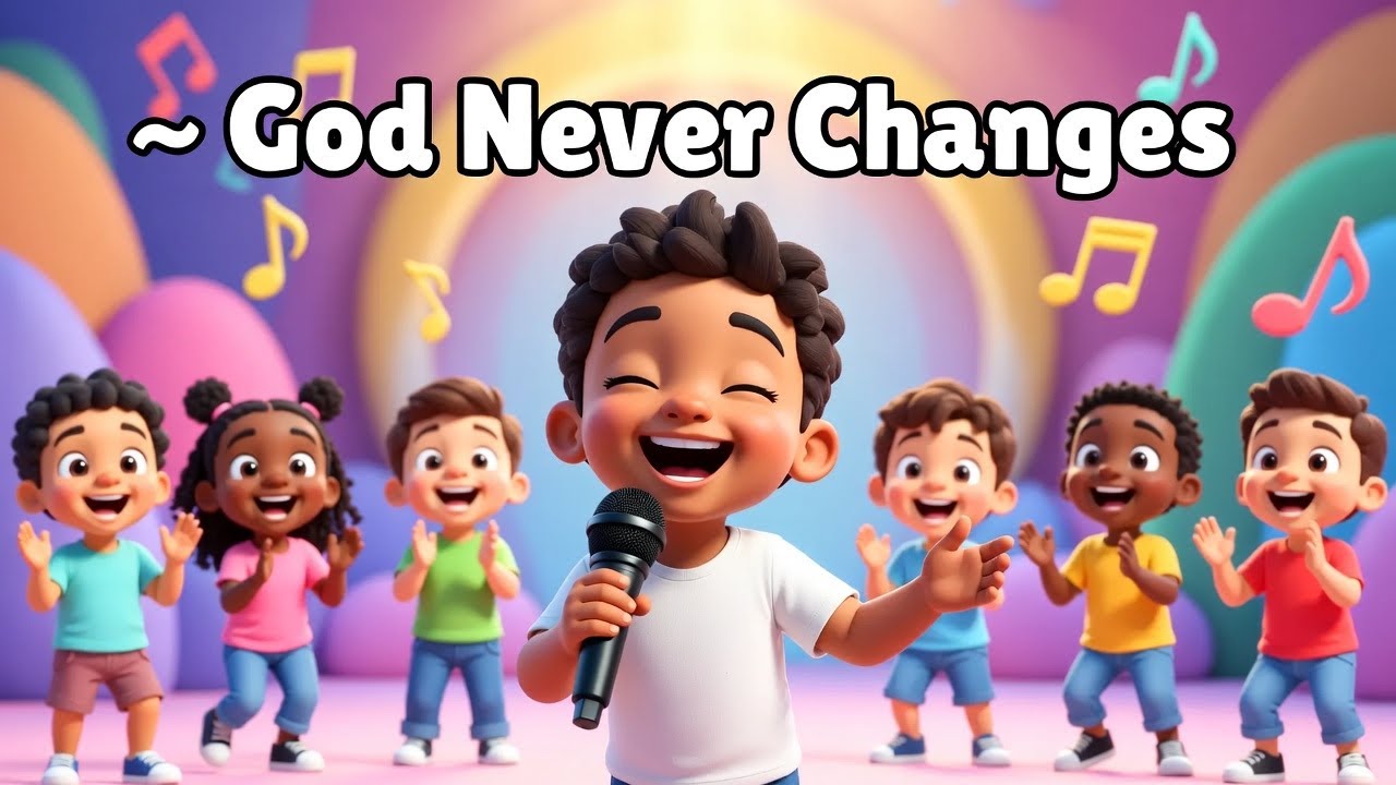 God Never Changes | Happy Kids Gospel Dance Song | Faithful God