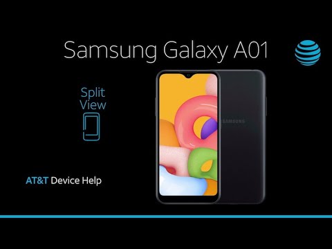 How to Use Split Screen on the Samsung Galaxy A01  ATampT Wireless