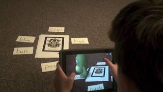 String Augmented Reality Showcase Word ID Using AR screenshot 3