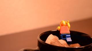 Legos in coffee
