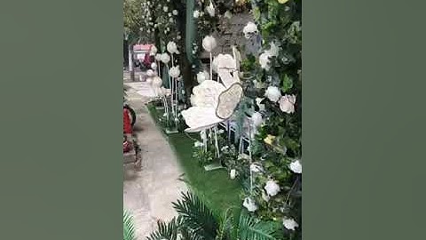 Rạp Cưới đẹp Tone xanh rêu 2019