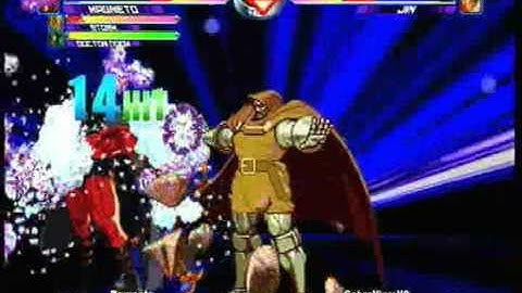 MvC2: Magneto/Storm/Doom High Damage Combo