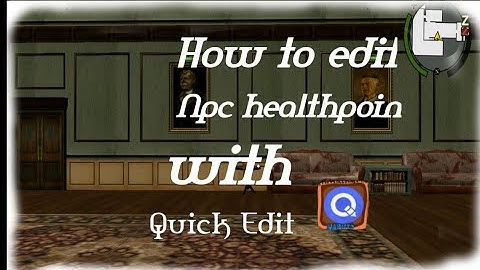 Bully AE = how to edit Npc healthpoin