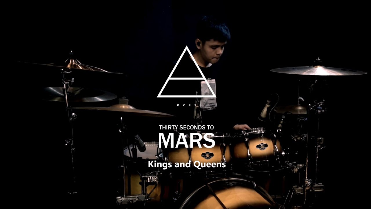 Музыка 1 секунда. 30 Seconds to Mars Kings and Queens. 30 Seconds to Mars - Kings and Queens (Radio Edit). 30 Seconds to Mars Drummer. Lorenzo Paulon Drums Queen.