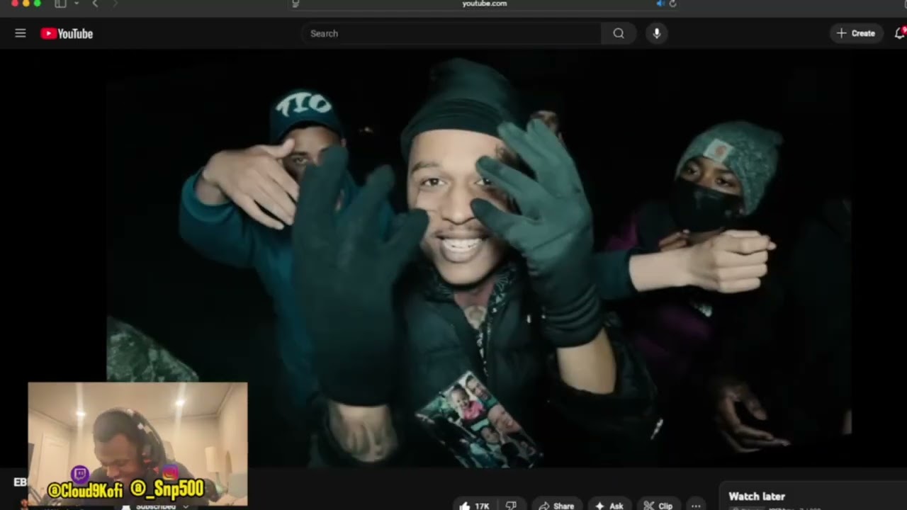 Cloud9Kofi reacts to, EBK Jaaybo - 5K (Official Music Video)