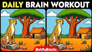 Train Your Brain / Spot 3 Differences! Try This 10-Minute Brain Workout screenshot 2