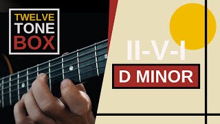 Twelve Tone Box // Sound Bite #15 // Jazz Guitar Lesson // II-V-I // D Minor