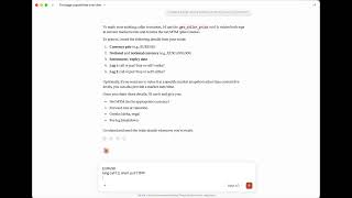 Finvisage tool to find the Collar Price at the tip of your hands
