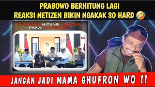 Download lagu PRABOWO BERHITUNG LAGI REAKSI NETIZEN BIKIN NGAKAK 🤣