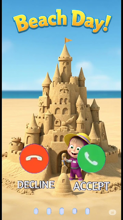 Masha's viral ringtone 😂 #masha #calling #funny #shorts #iphoneringtone #trending #cartoon