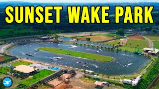 SUNSET WAKE PARK - LAGO ARTIFICIAL PARA PRÁTICA DE WAKEBOARD E ESPORTES AQUÁTICOS