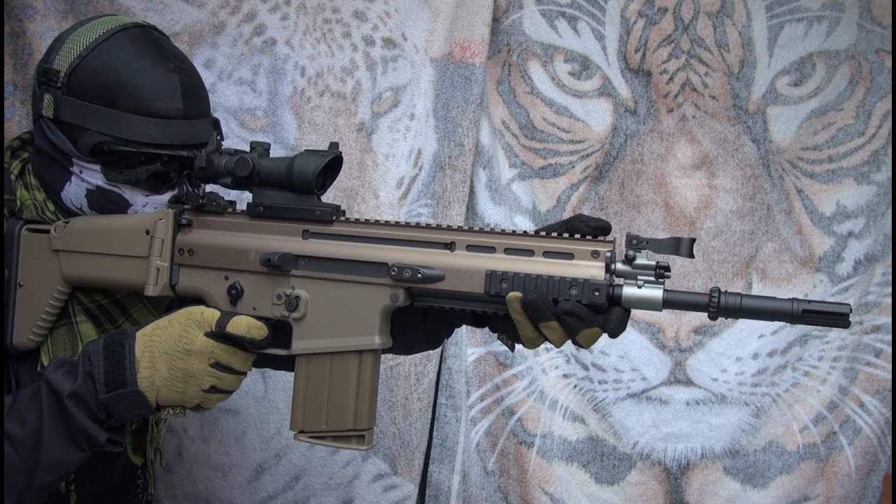 (Airsoft) Scar H Tokyo Marui - YouTube