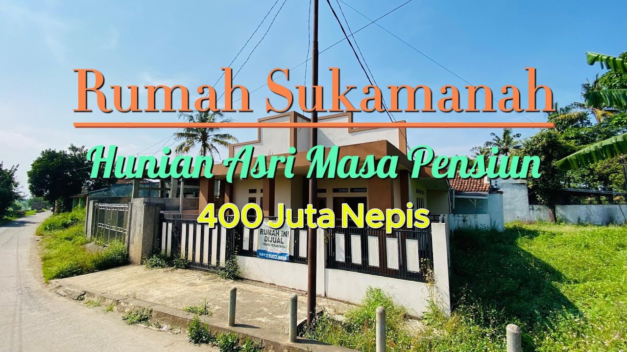 Rumah Sukamanah || Hunian Asri Masa Pensiun
