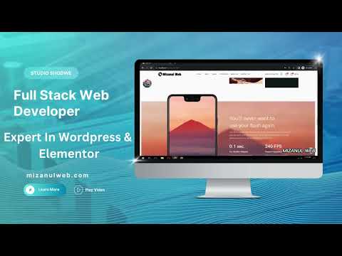 Responsive Landing page WordPress Website 2023