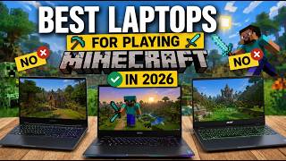 ✅Top 5 Best Laptops for Playing Minecraft in 2026 — Budget to Premium Picks!