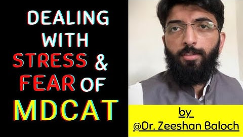 How to Deal with Stress & Fear of MDCAT ft. @MuhammadZeeshanArif12  | @MahnoorShawal