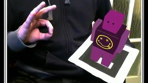 Augmented Reality with hand gestures