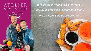 Rozgrzewający sok owocowo-warzywny - wegański i bezglutenowy | Atelier Smaku (417)