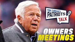 A.J. Brown, contract extensions & more | Robert Kraft speaks at NFL League Meeting | Patriots Talk Details