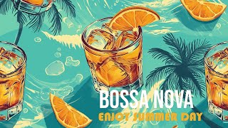 Happy Bossa Nova for Enjoy Summer DayRelaxing Seaside Coffee Shop Ambience