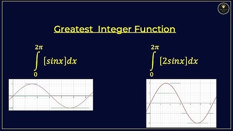 Integration of Greatest Integer Function: A Comprehensive Guide - Part -9