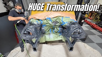 I Completely Replaced The Bent Frame Rails On My Salvaged BMW F30!