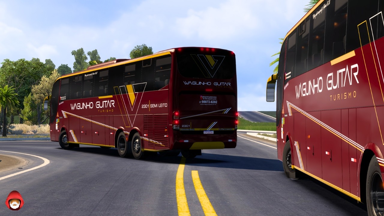 Dirigi o ônibus do Waguinho Guitar  -  