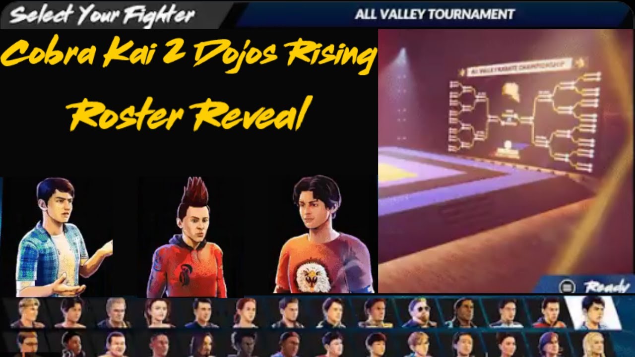 Cobra Kai 2: Dojos Rising Interview – Characters, Dojos, Modes, and More