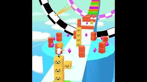 CUBE SURFER GAME all levels mobile gameplay | cube surfer level 48 | cube surfer gameplay max levels