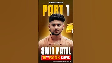 શરૂઆતમાં એવું લાગતું હતું કે GPSC બઉ હાર્ડ છે, પછી.... | GPSC | Civil Engineering | Inspiration