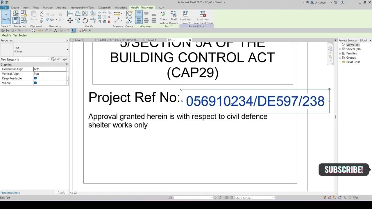Shared Parameter for Title Block in Revit YouTube