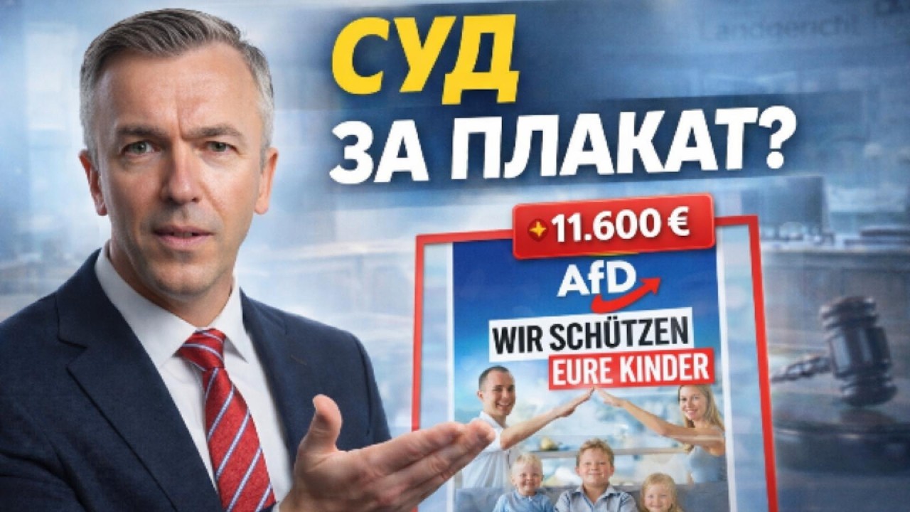 Суд за «крышу» над детьми? История плаката AfD
