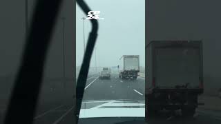 Here’s a look at Highway 401 driving conditions in Halton amid snow squalls
