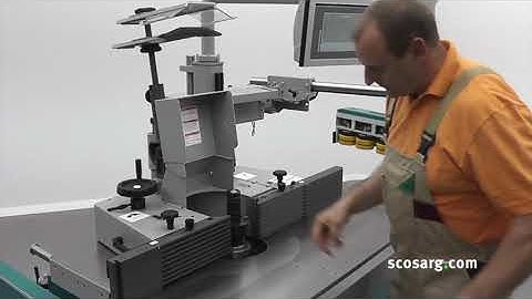 Tutorial: Changing tools on Martin T27 Spindle moulder / Scott+Sargeant