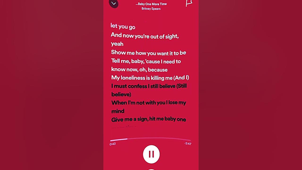 …Baby one more time||Britney Spears||Sped up audios Pt.7