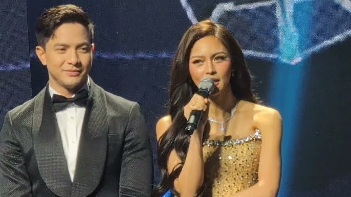 Kim Chiu and Alden Richards GOOD CHEMISTRY JOKING | 38th PMPC Star Awards  for TV